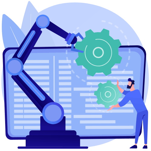 Automating business processes illustrations
